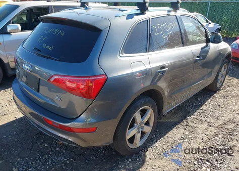 2012 Audi Q5 3.2 Premium Plus from USA, damaged, VIN WA1DKAFP7CA050313
